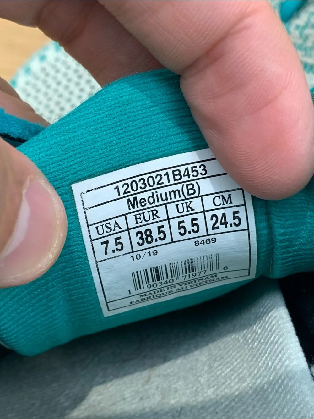 Brooks Revel 3 Womens Size 7.5 B Tropical Floral Teal Running Shoes 1203021B453